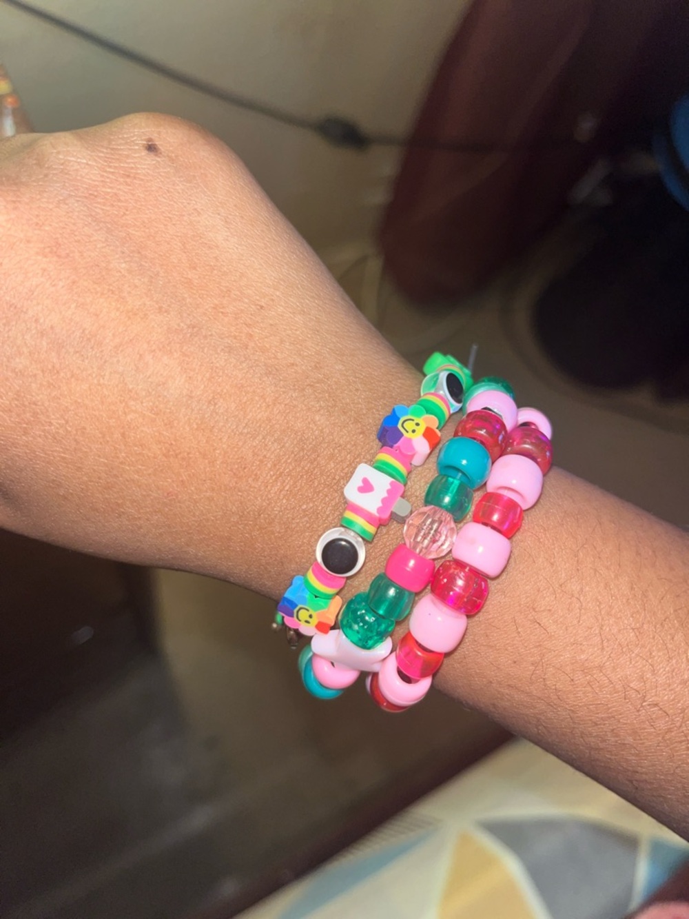 Stretchy Decora Kidcore bead set